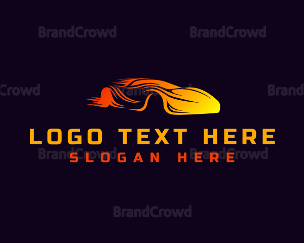 Sports Car Racing Logo