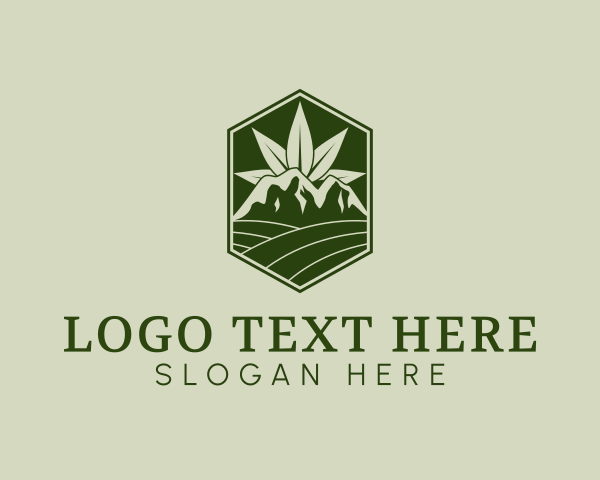 Summit - Agricultural Marijuana Farm logo design