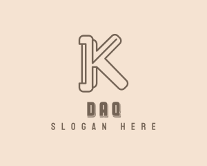 Brand Agency Letter K Logo