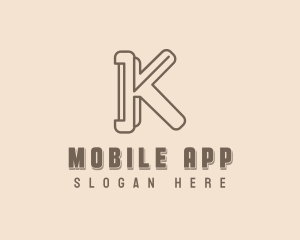 Brand Agency Letter K Logo