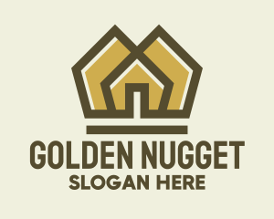 Golden Home Construction logo design