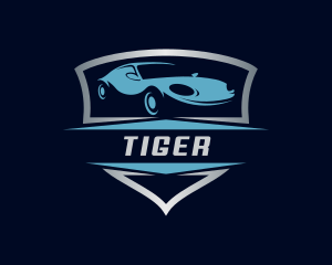 Sports Car - Sports Car Detailing Garage logo design