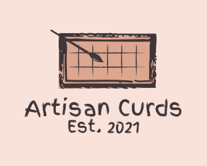 Artisan Brush Chocolate logo design