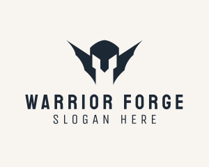 Warrior Bat Helmet logo design