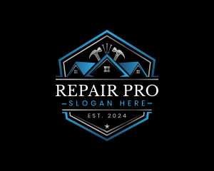 Repair Carpentry Construction logo design