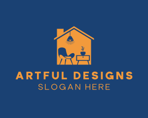 House Furniture Interior Design logo design