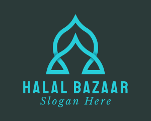 Muslim Mosque Temple logo design