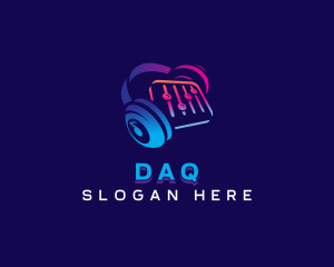 DJ Studio Headphones Logo
