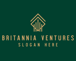 Venture Finance Sales Bank logo design