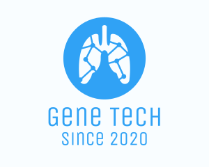 Gene - Lung Medical Diagnostic Lab logo design