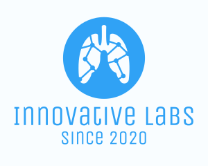 Lung Medical Diagnostic Lab logo design