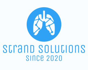 Strand - Lung Medical Diagnostic Lab logo design