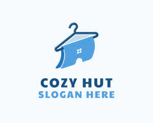 Hut - Laundry House Clothing logo design