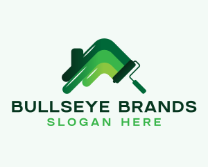 Paint Roller House Logo