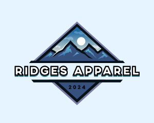 Ridges - Mountain Outdoor Summit logo design