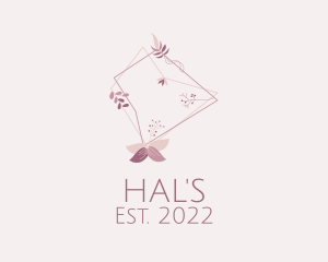 Decoration - Pink Floral Embroidery logo design