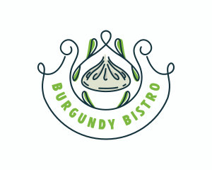 Dim Sum Food Diner logo design