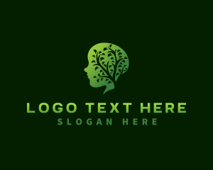 Nature Conservation - Child Tree Head logo design