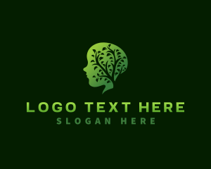 Psychology - Child Tree Head logo design