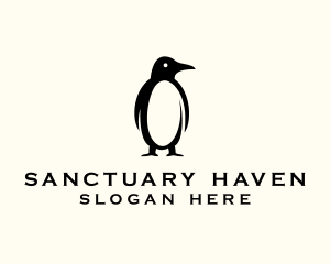 Wild Penguin Sanctuary logo design