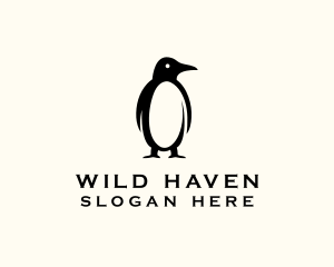 Wild Penguin Sanctuary logo design