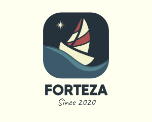 Boat Sailing App logo design