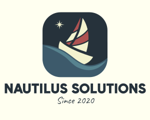 Boat Sailing App logo design