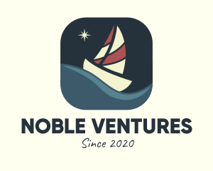 Boat Sailing App logo design