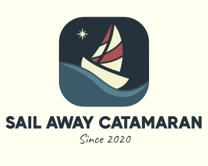 Boat Sailing App logo design