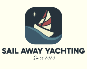 Boat Sailing App logo design