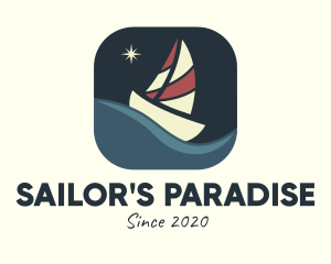 Boat - Boat Sailing App logo design