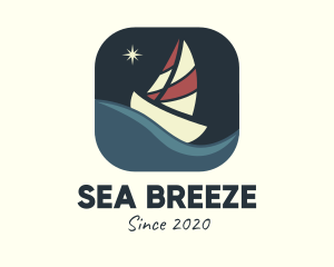 Boat - Boat Sailing App logo design