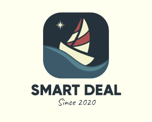 Boat Sailing App logo design