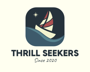 Boat Sailing App logo design