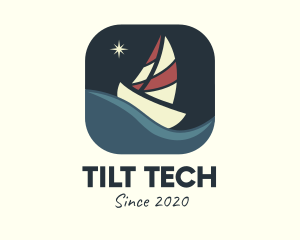 Boat Sailing App logo design