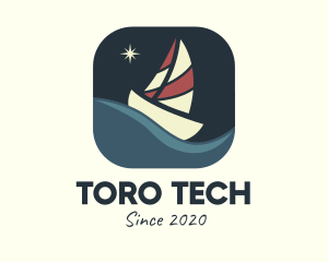 Boat Sailing App logo design