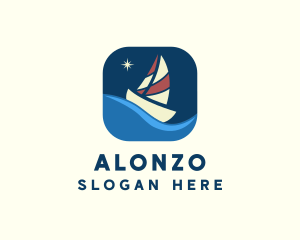 Boat Sailing App logo design