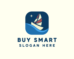 Boat Sailing App logo design