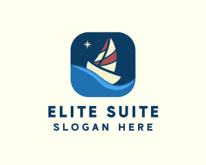 Boat Sailing App logo design