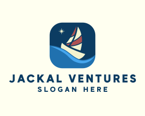 Boat Sailing App logo design