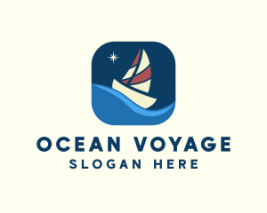 Boat Sailing App logo design