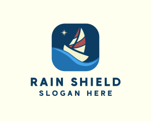 Boat Sailing App logo design