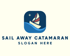 Boat Sailing App logo design