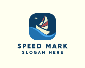 Boat Sailing App logo design