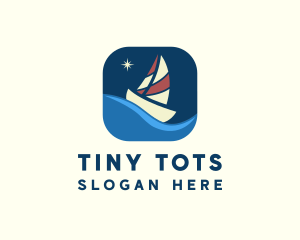 Boat Sailing App logo design