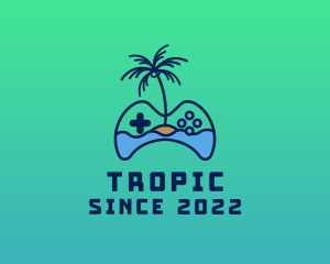 Tropical Island Gaming  logo design