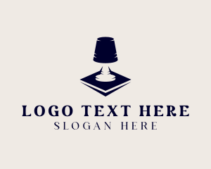 Interior - Lamp Furniture logo design