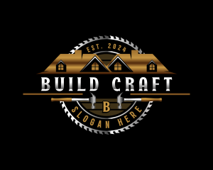 Renovation Construction Carpentry logo design