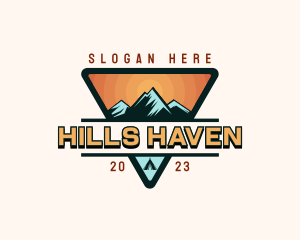 Outdoor Valley Camping logo design