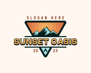 Outdoor Valley Camping logo design